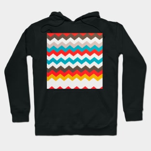 Zig Zag Mad Stripes Hoodie